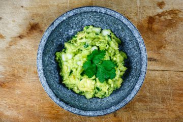 Guacamole (Avocado Dip aus Mexiko)