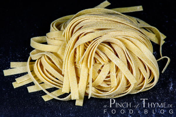 Frische Tagliatelle